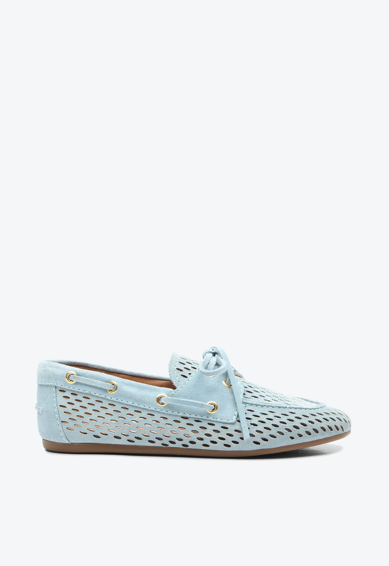 Mocassim Harper Azul Camurça | Vicenza