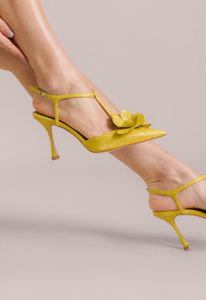 Slingback Jasmin Verde | Vicenza