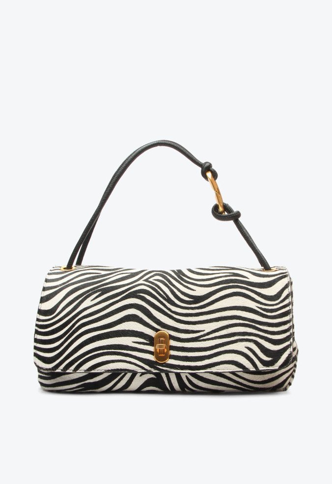 Bolsa Shoulder Donatela Grande Animal Print