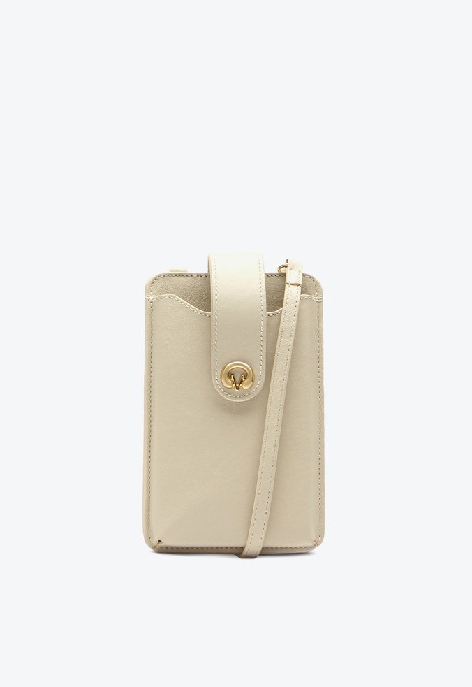 Porta Celular Mel Bege