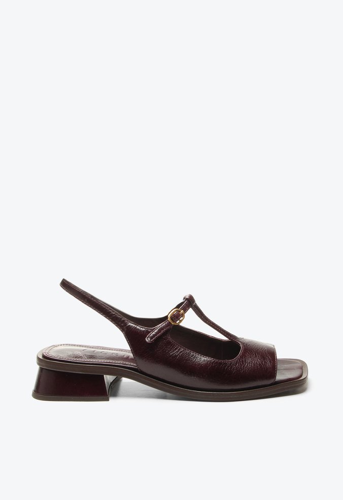 Slingback Constança Bordô