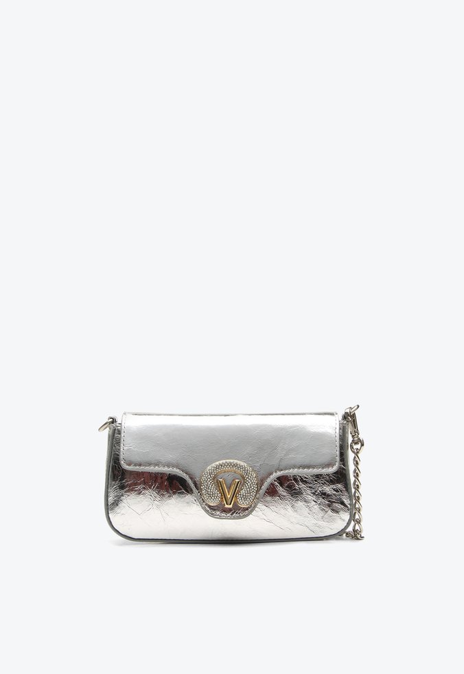 Bolsa Tiracolo Suelen Pequena Prata