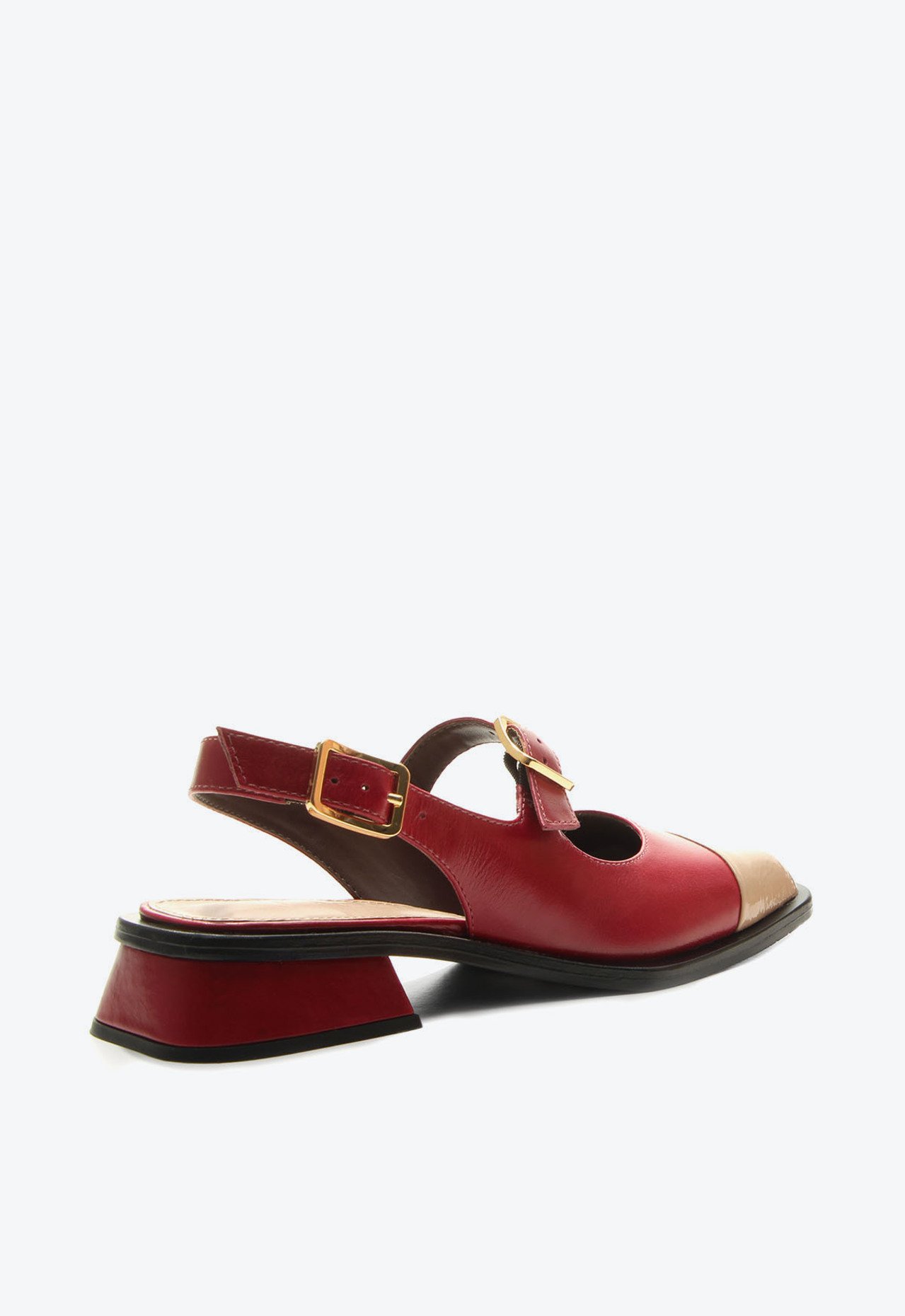 coco's shell...  Slingback Cap Toe Irene Vermelho | Vicenza