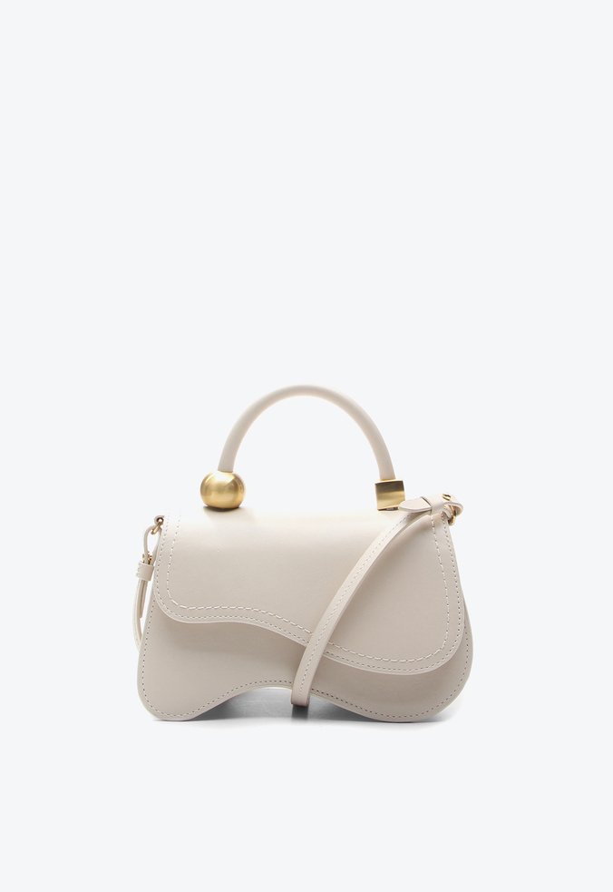 Bolsa Tiracolo Jodie Pequena Bege