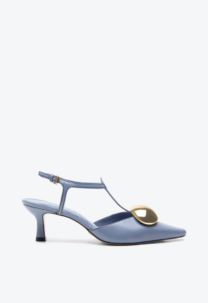 Slingback Olivia Azul