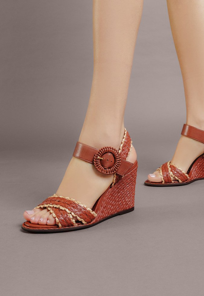 Sandália Zaire Marrom | Vicenza