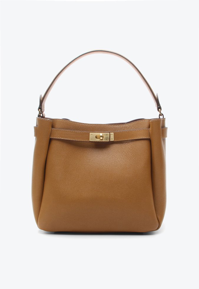 Bolsa Bucket Kora Média Caramelo