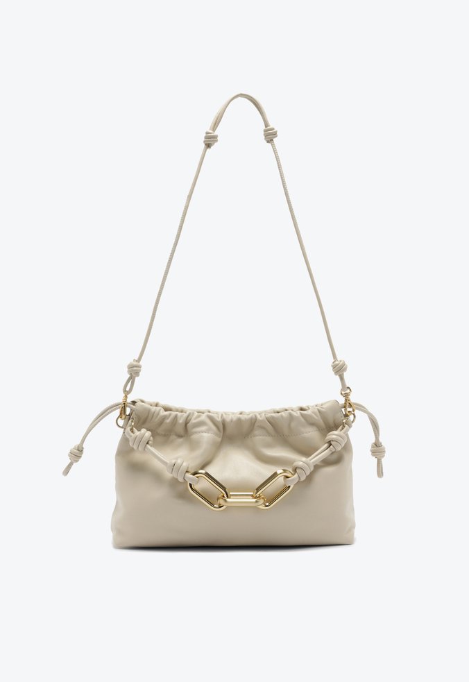Bolsa Tiracolo Canoe Média Bege