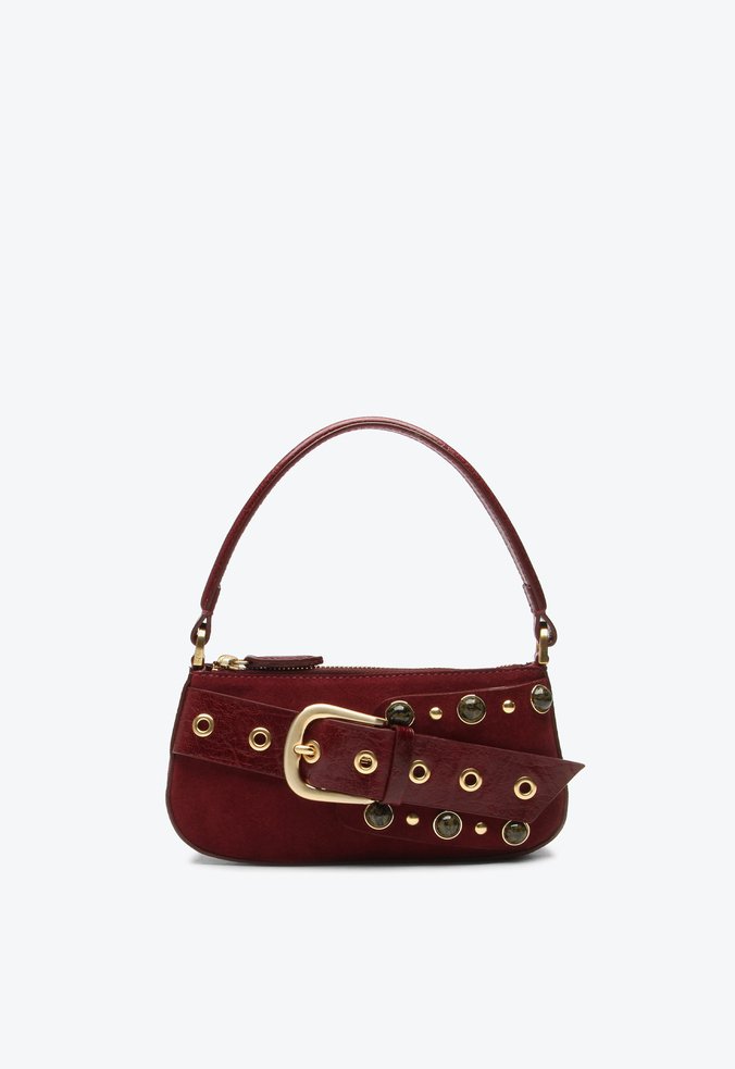 Bolsa Tiracolo Thaila Pequena Bordô