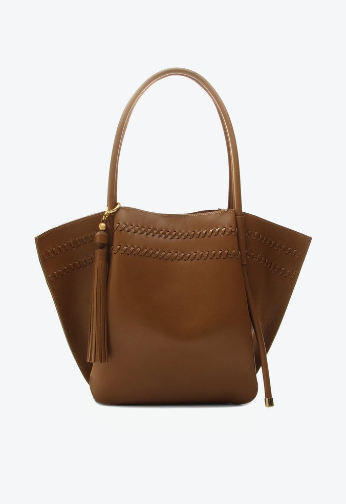 Bolsa Tote Amanda Grande Caramelo