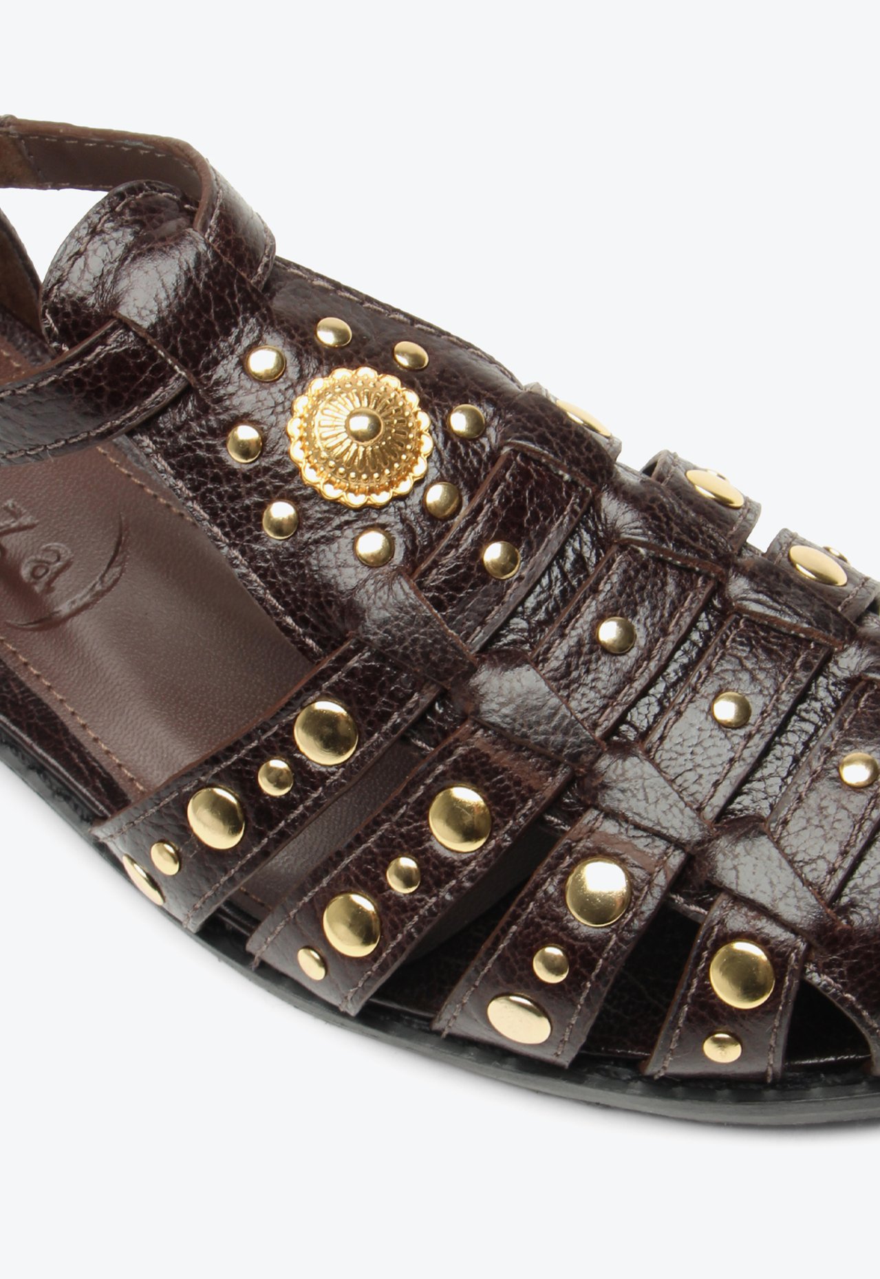 Flat Fisherman Zoe Marrom | Vicenza