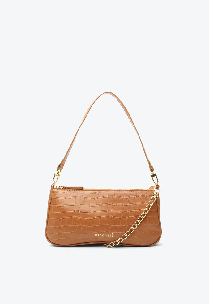 Bolsa Shoulder Tai Pequena Caramelo