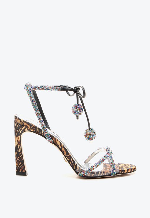 Sandália Capri Animal Print