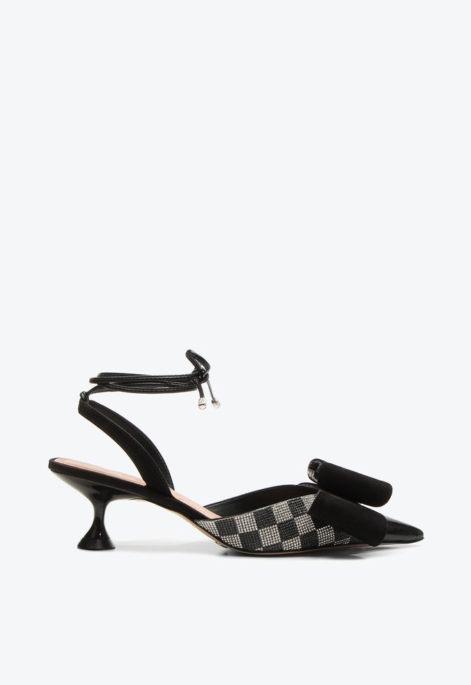 Slingback Clark Preto