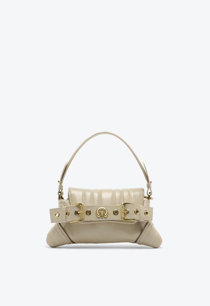 Bolsa Shoulder Lien Média Bege