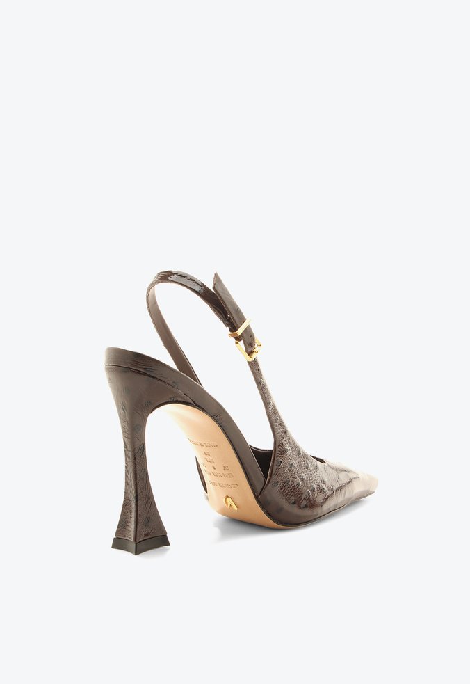Slingback Lais Marrom | Vicenza