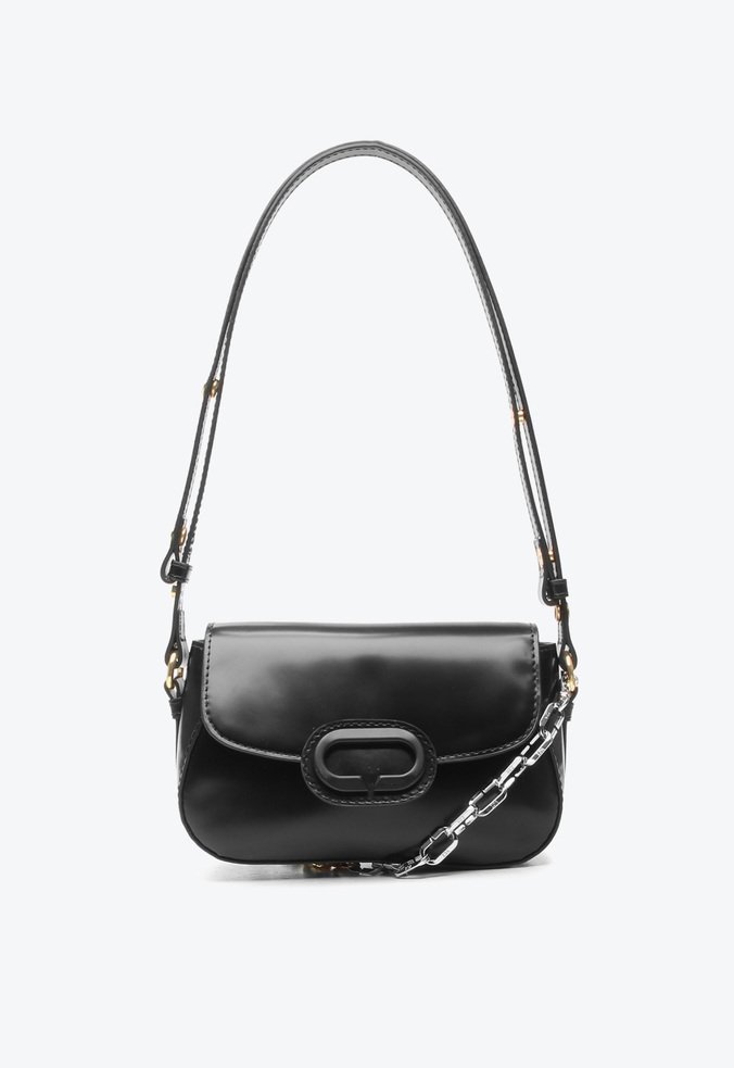 Bolsa Shoulder Eleonora Média Preto