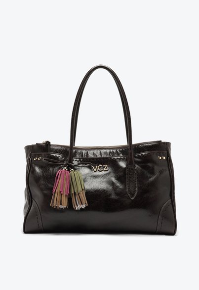 Bolsa Tote Julie Grande Marrom | Vicenza