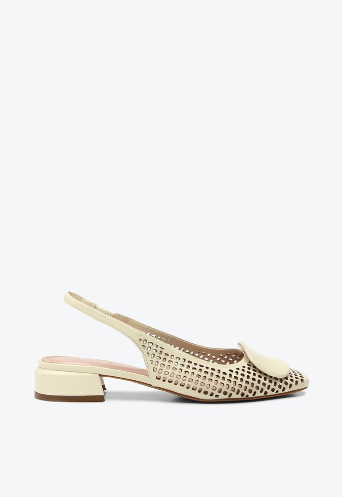 Slingback Hagata Bege