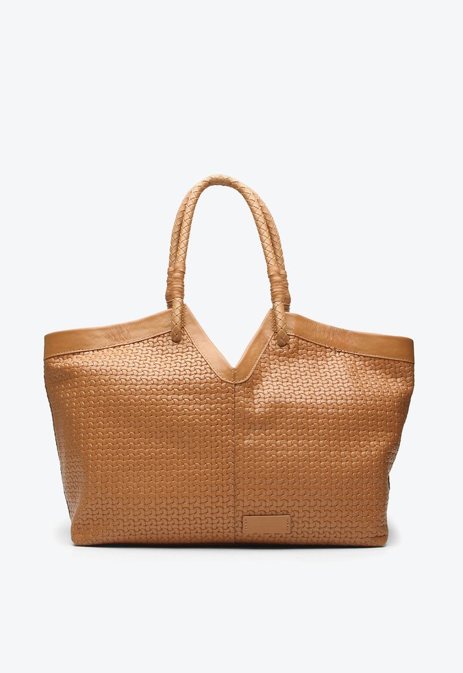 小物 gk10156 Bolsa Shopping Solare Grande Caramelo | Vicenza