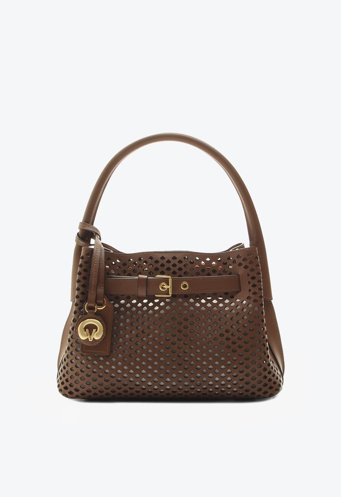 Bolsa Tote Mayte Média Marrom