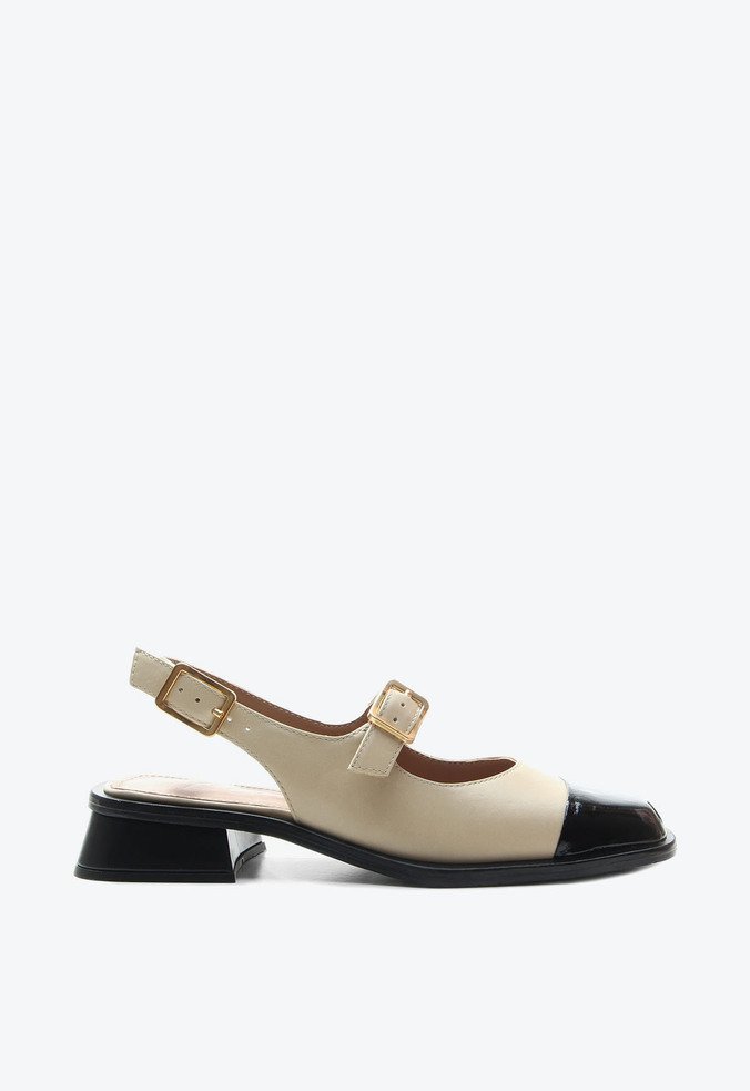 Slingback Irene Bege