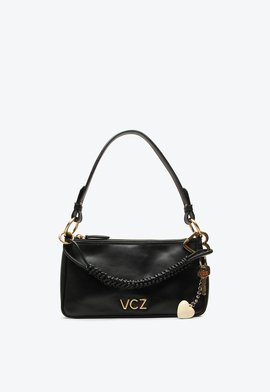 Bolsa Shoulder Charlotte Pequena Preto | Vicenza