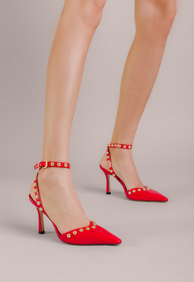Slingback Sasha Vermelho | Vicenza