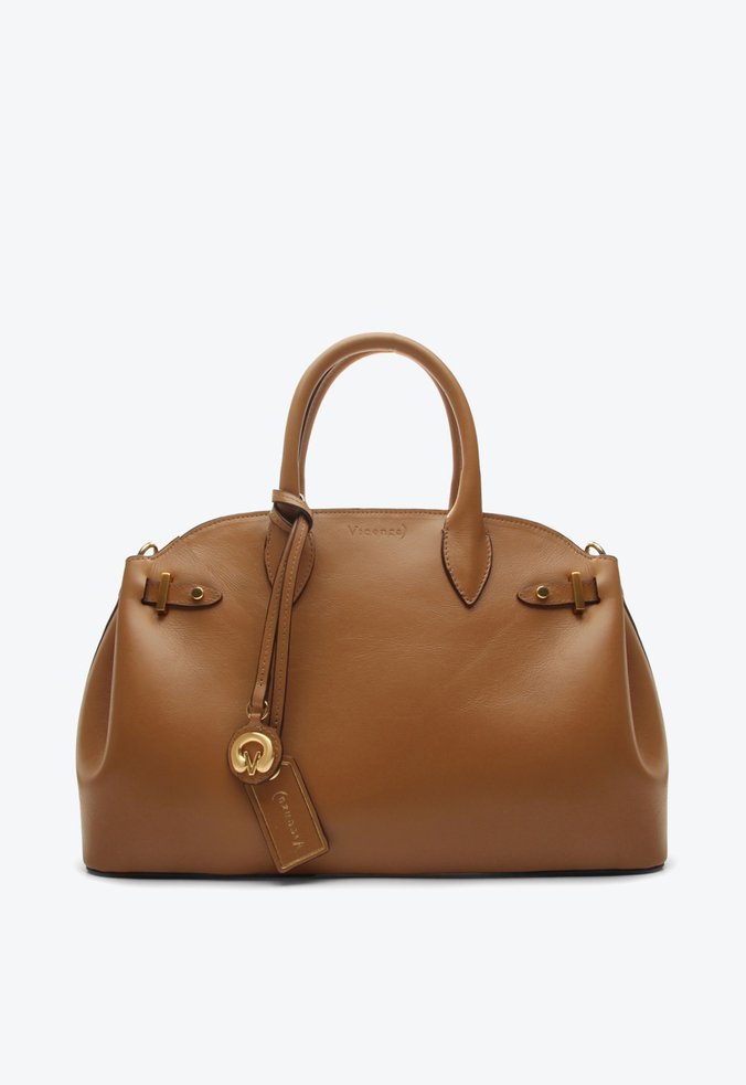 Bolsa Tote Kassia Grande Caramelo
