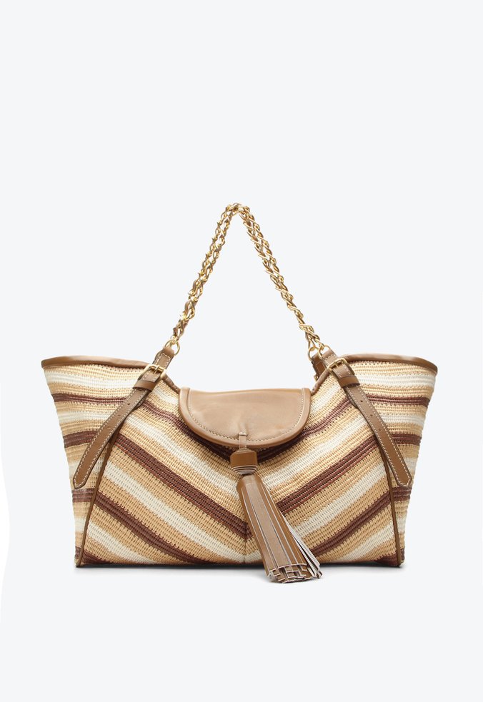 Bolsa Shopping Tainá Grande Multicolor