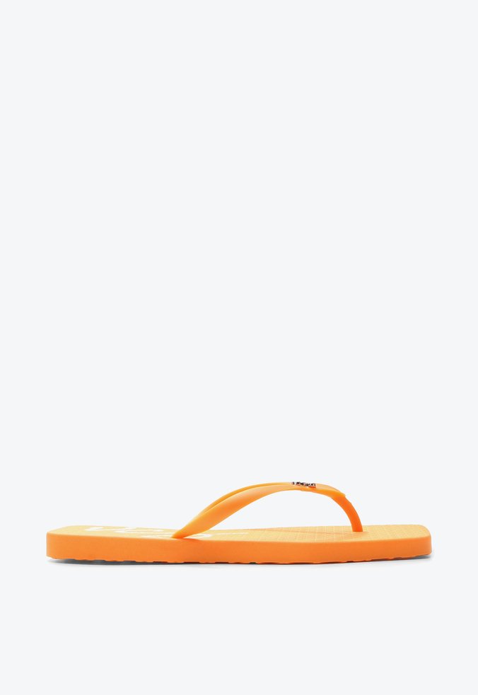 Flat Chinelo Fancy Flop Laranja + Canga VCZ