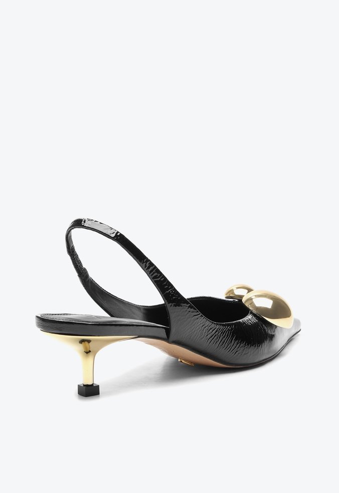 Slingback Olga Preto | Vicenza