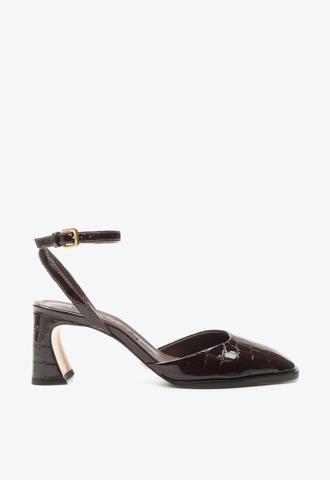 Slingback Gales Marrom