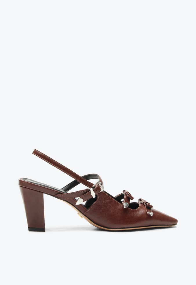 Slingback Haumea Marrom