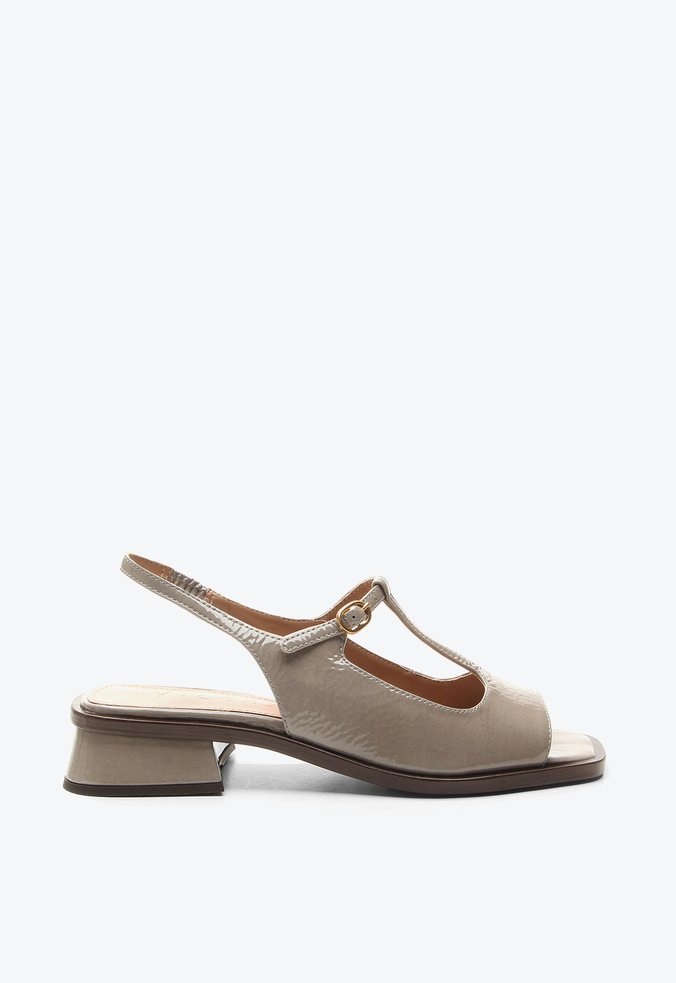 Slingback Constança Cinza