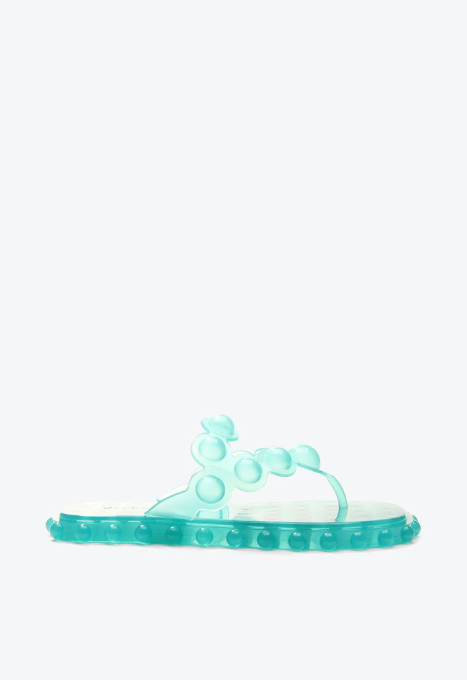 Flat Bubble Glow Azul