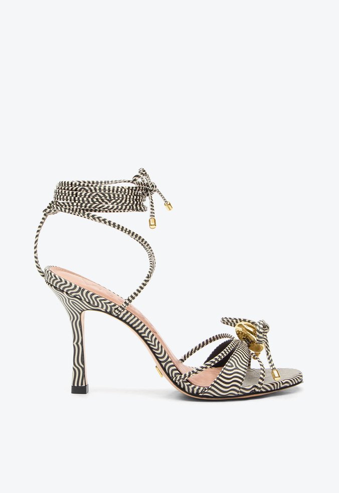 Sandália Crystal Multicolor