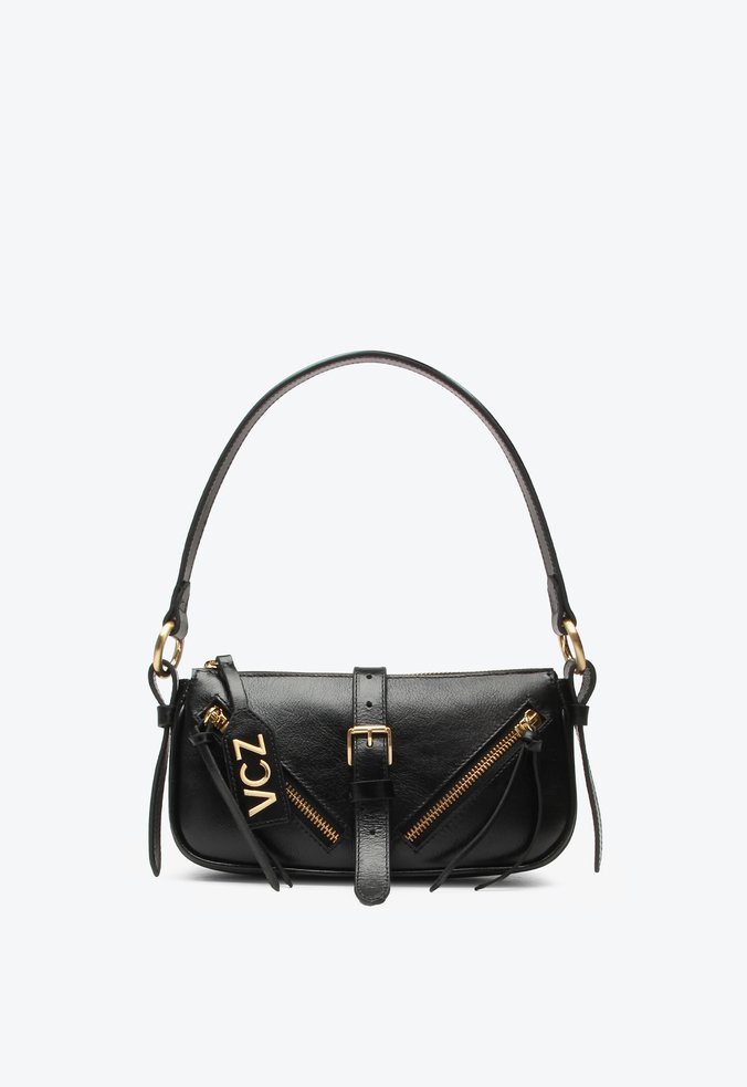 ぺこ Bolsa Shoulder Scarlett Pequena Preto | Vicenza