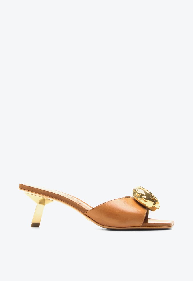 Tamanco Lorena Caramelo