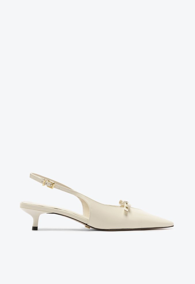 Slingback Morgan Bege