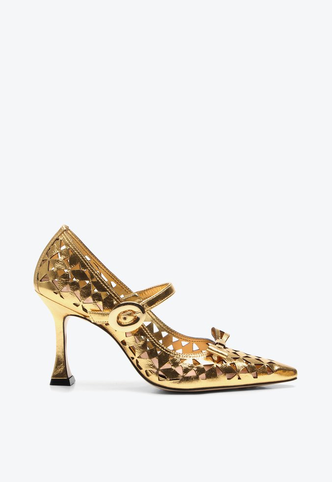 Scarpin Georgina Dourado