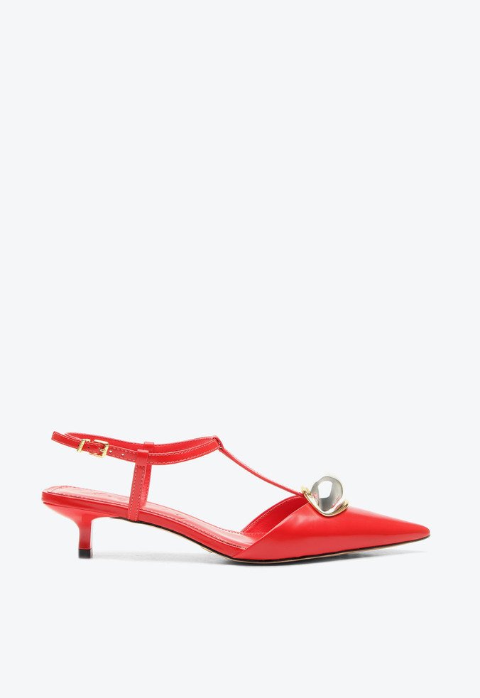 Slingback Becca Vermelho