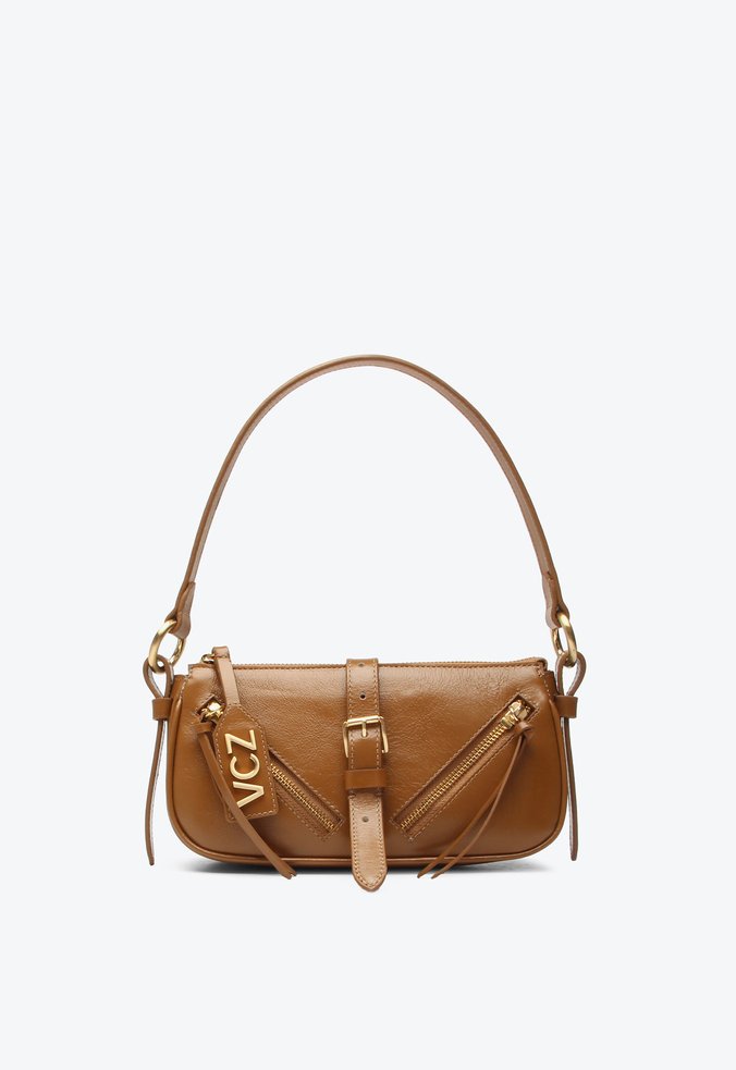 Bolsa Shoulder Scarlett Pequena Caramelo | Vicenza