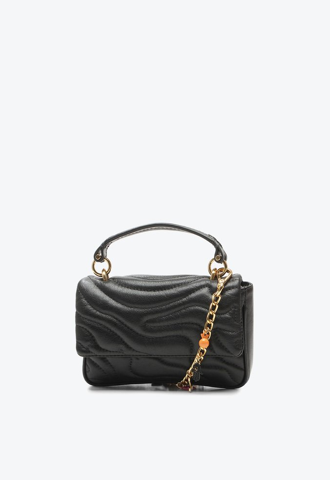 Bolsa Tiracolo Laura Pequena  Preto
