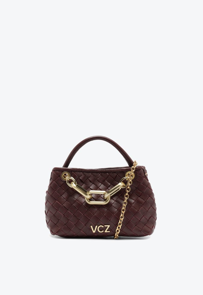 Bolsa Tiracolo Mika Pequena Bordô