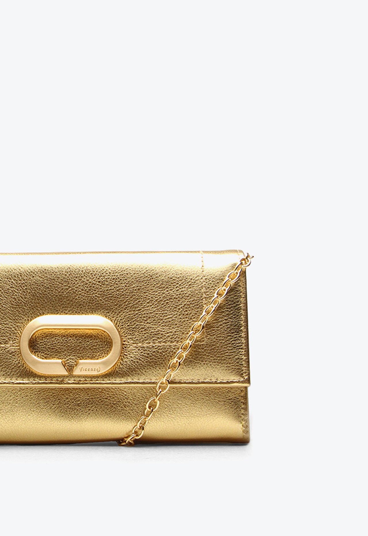 Bolsa Tiracolo Milly Pequena Dourado | Vicenza