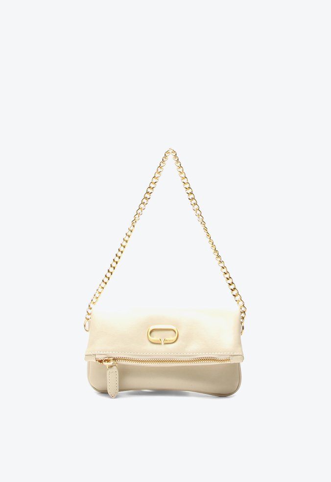 Bolsa Tiracolo Sofia Pequena Bege