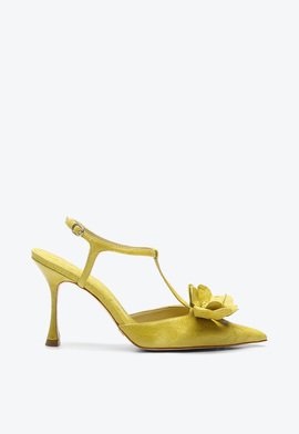 雀 Slingback Jasmin Verde | Vicenza