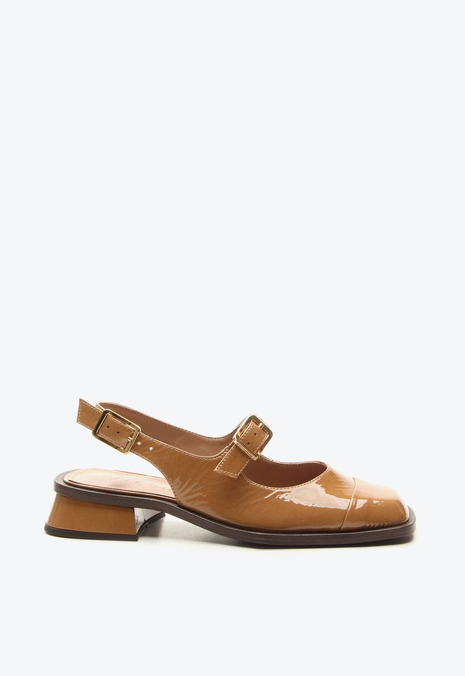 Slingback Irene Caramelo