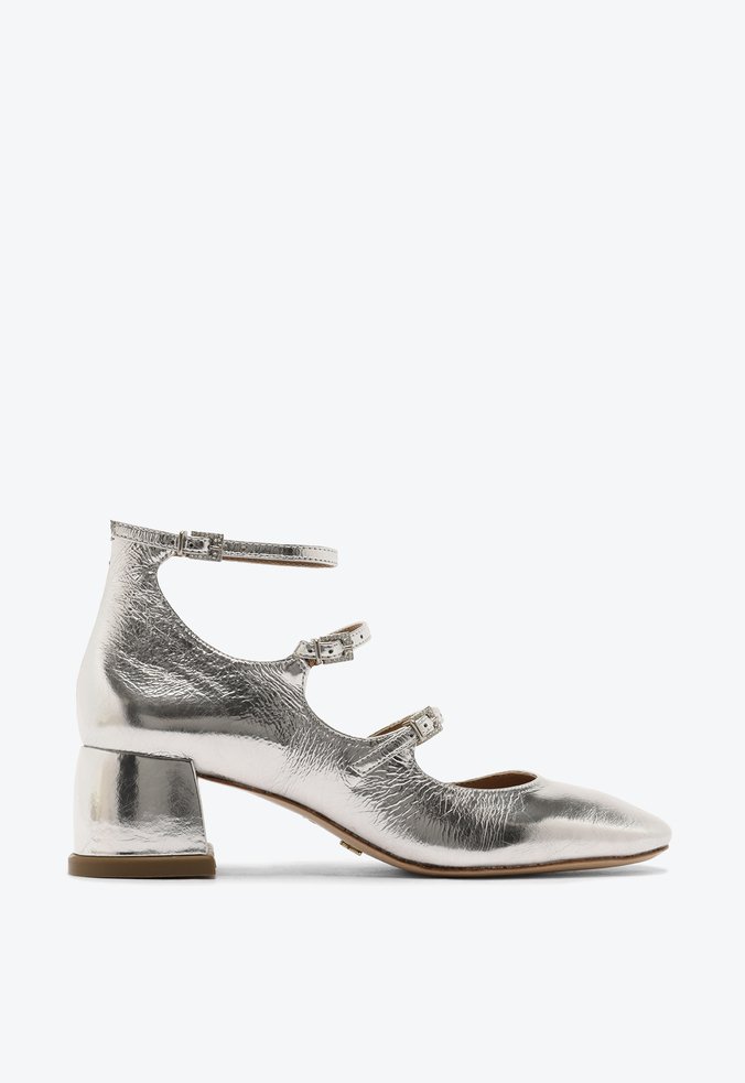 Scarpin Caribe Prata